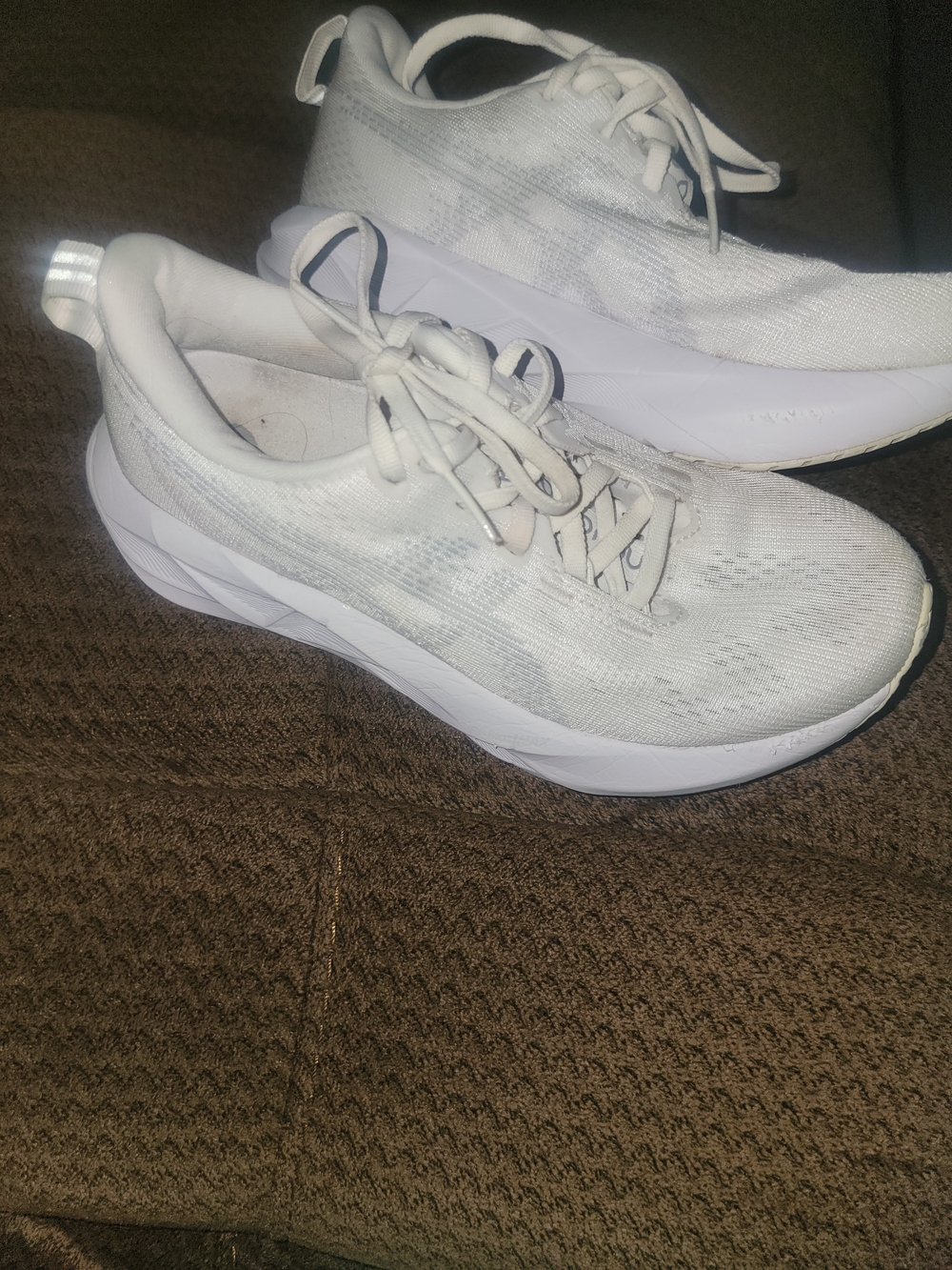 Asics NOVABLAST 5  Women's White Athletic Sneakers